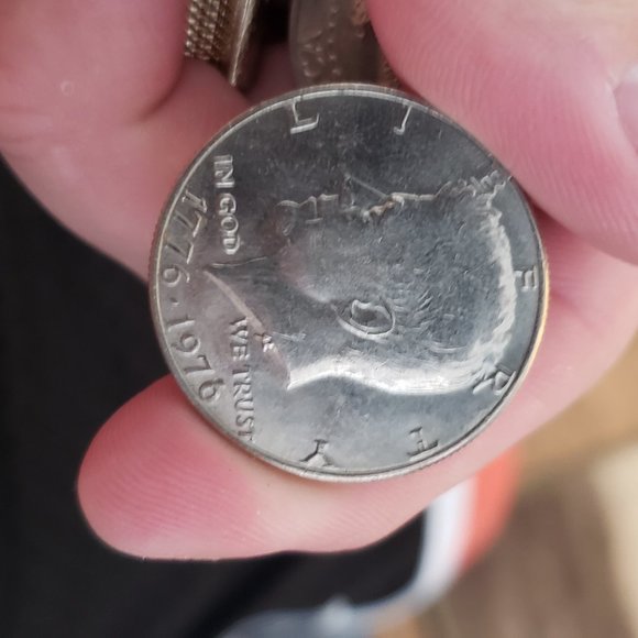 1776-1976 rare Kennedy half dollar coin - Picture 2 of 8